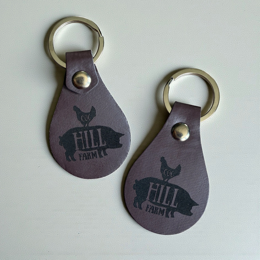 Cog Hill Farm Rustic Keychain