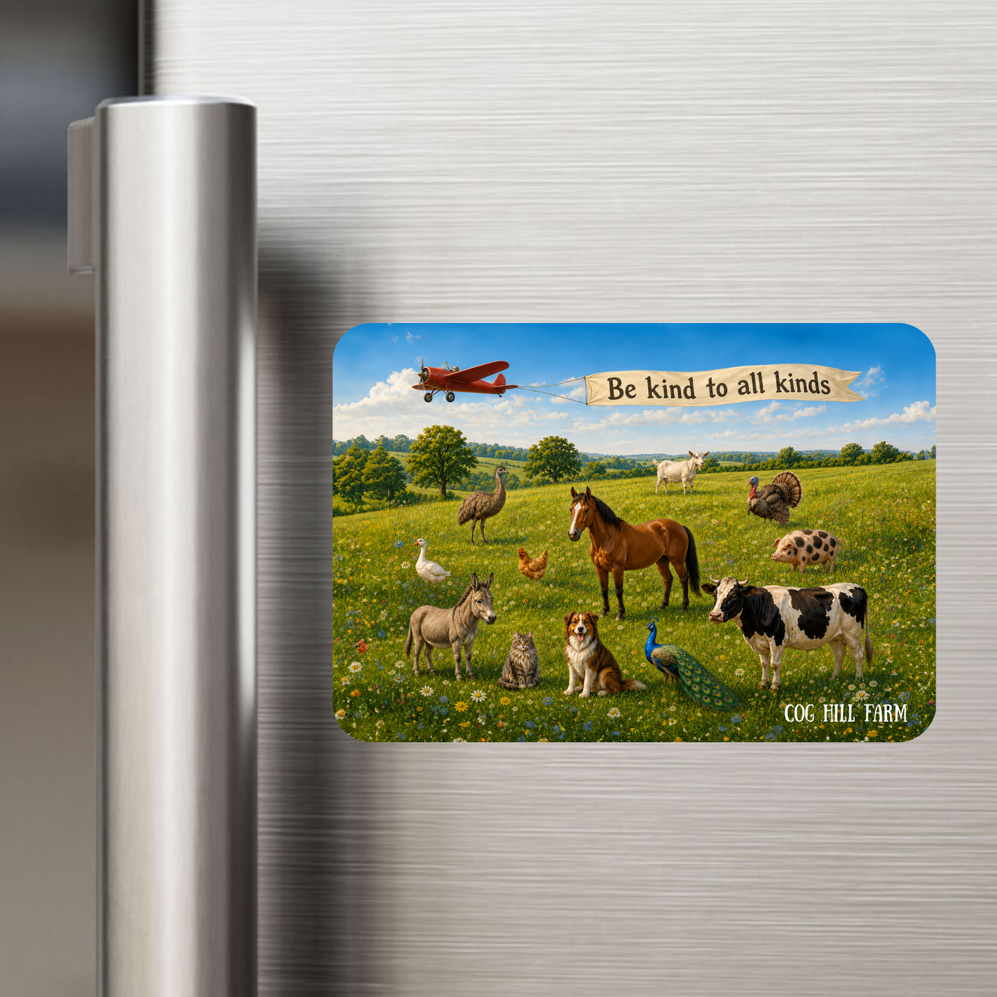 Be Kind to All Kinds Magnet