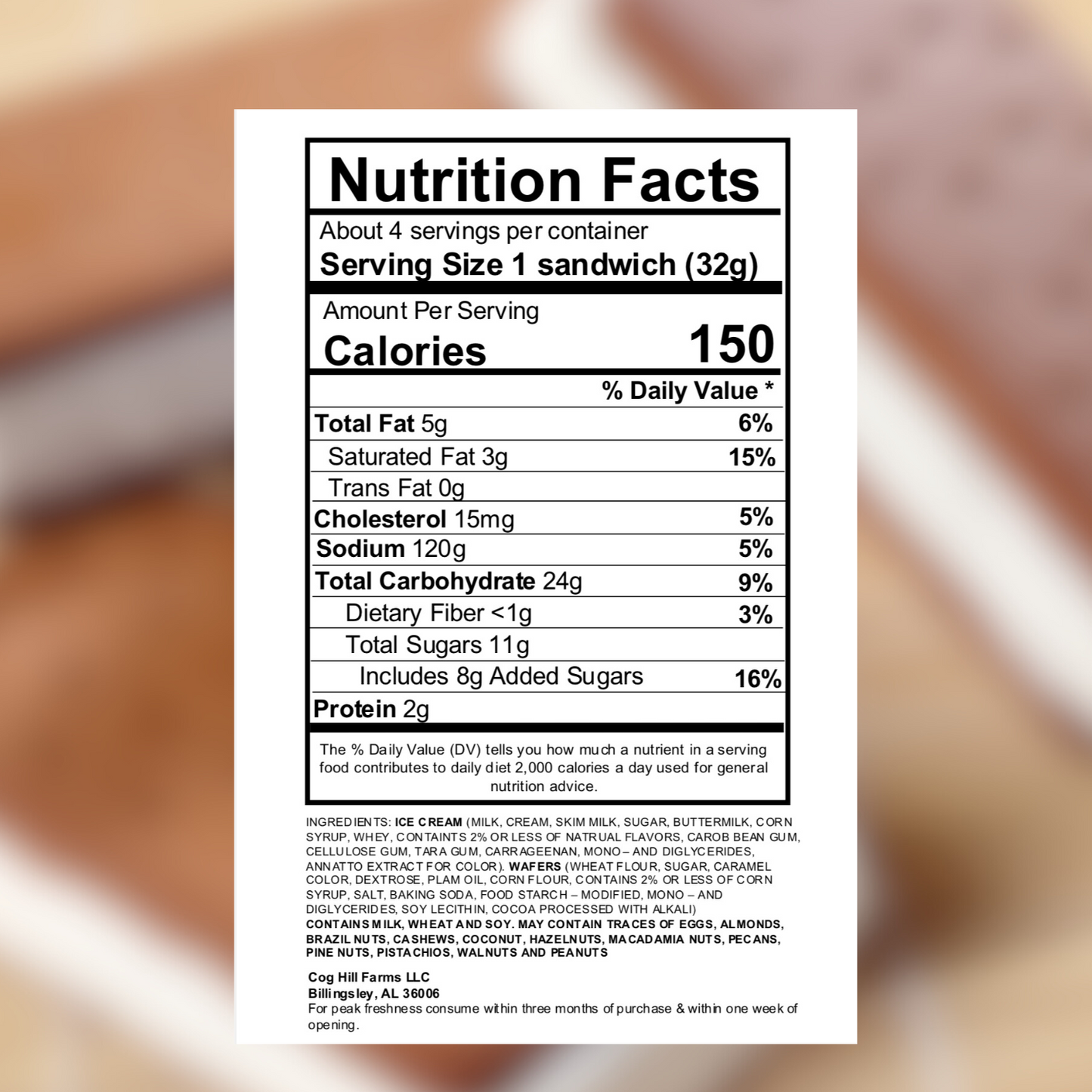 Summer Sammies | Freeze Dried Ice Cream Sandwiches