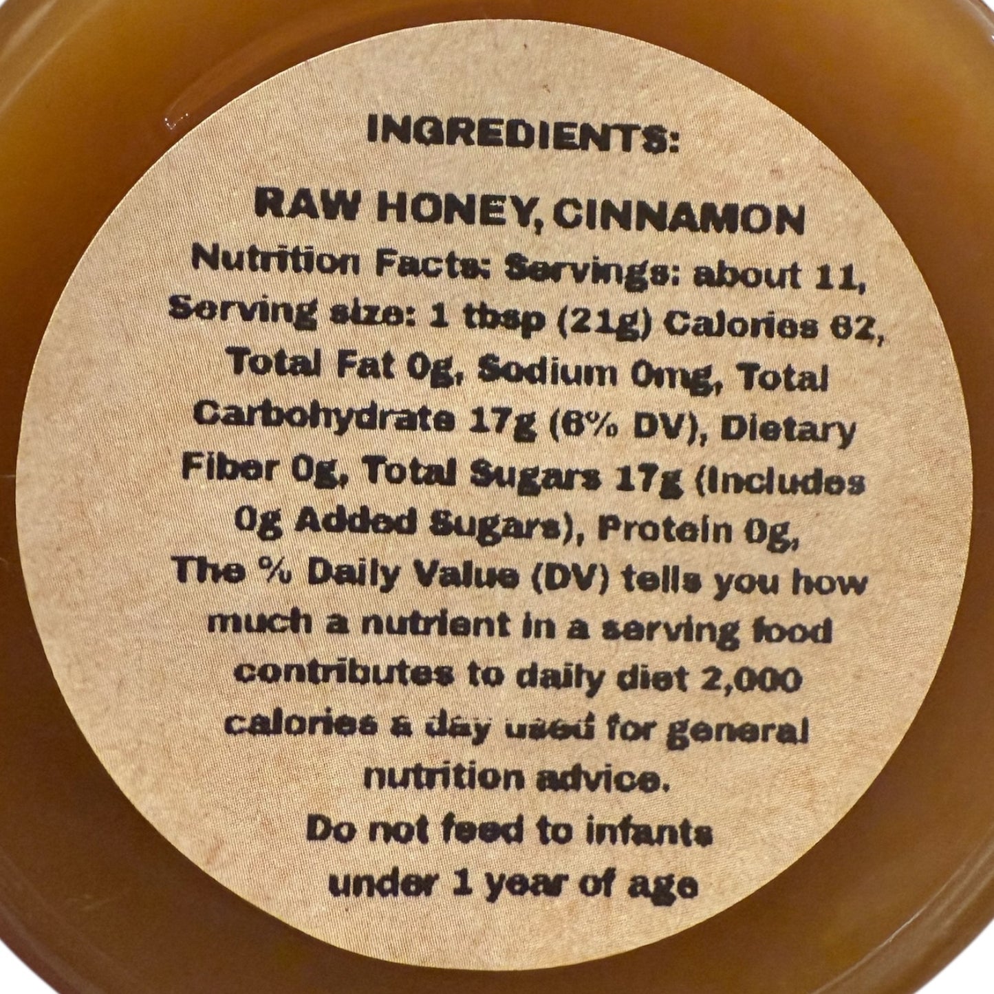 Cinnamon Creamed Honey (Half Pound)