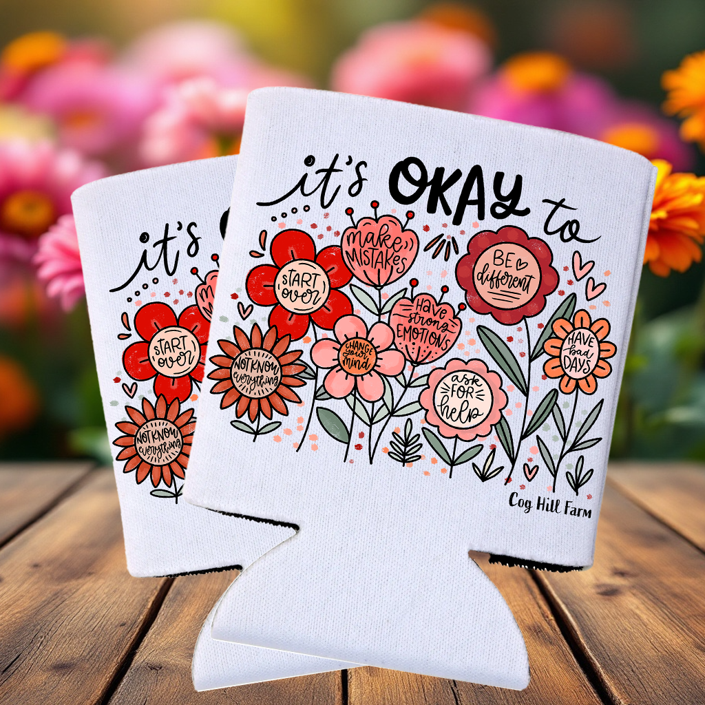 Flourish Freely Beverage Koozie