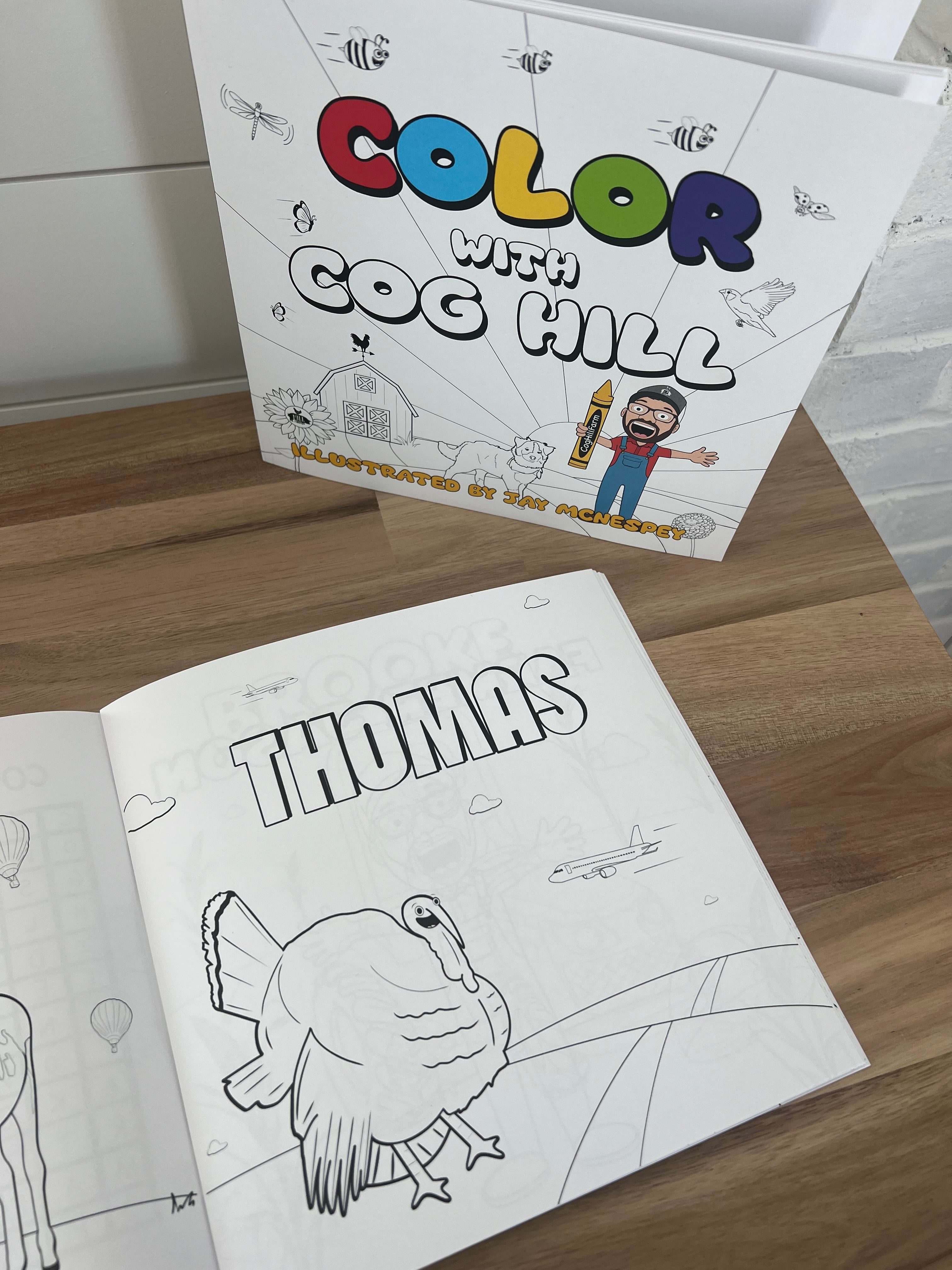Color with Cog Hill - Coloring & Activity Book – Cog Hill Country Store