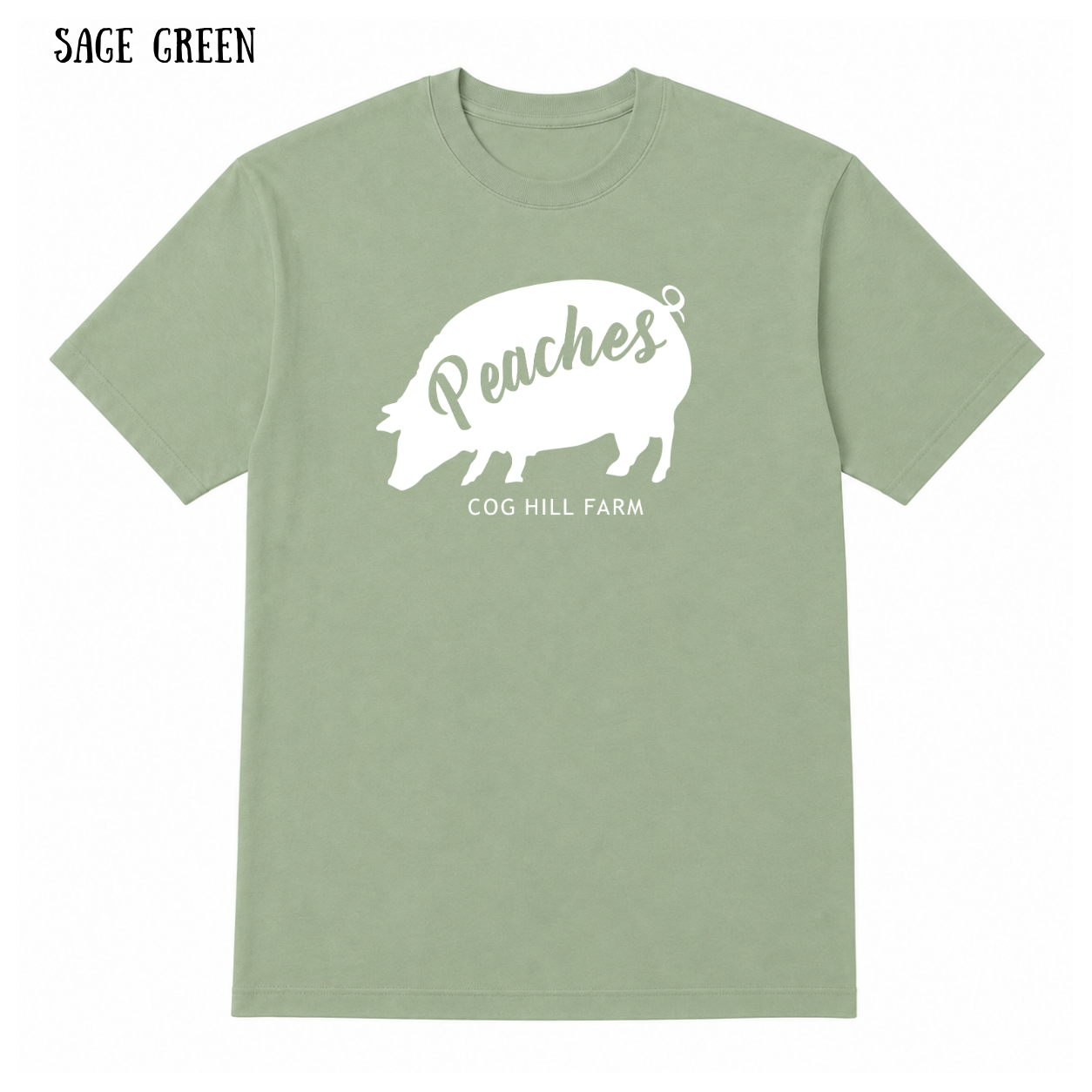 Peaches: Farm Boss | T-Shirt (Choose Your Color)