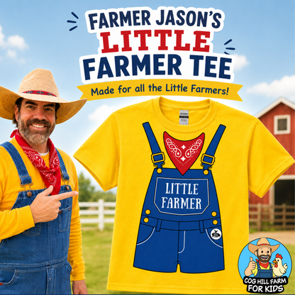 Farmer Jason’s Little Farmer Tee | Cog Hill Farm for Kids