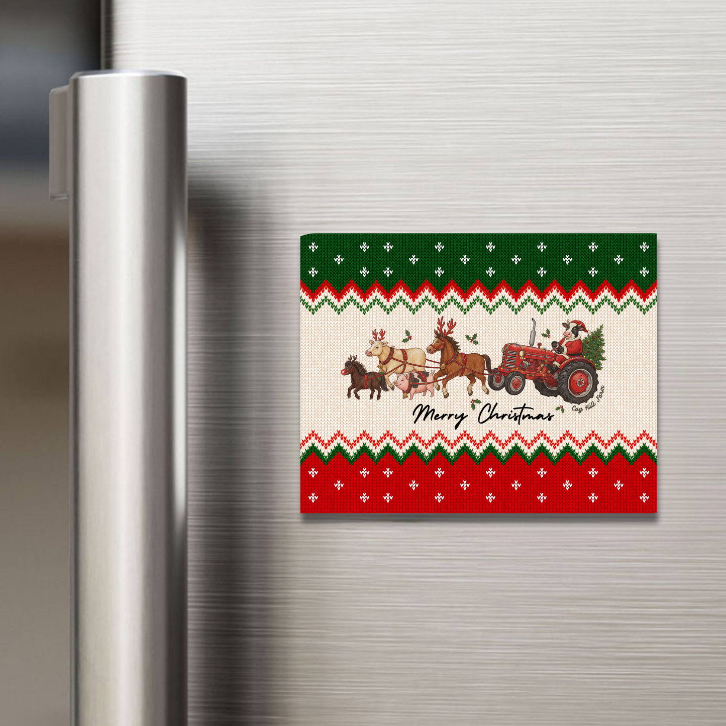 Mooey Christmas Express Magnet