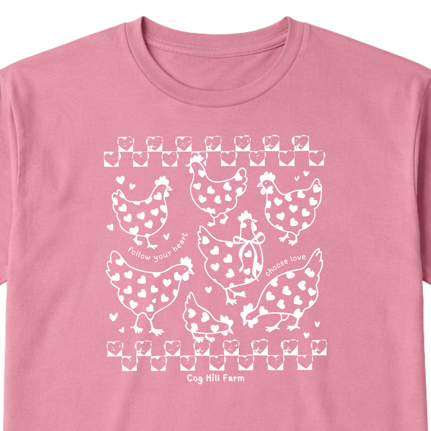 Heartfelt Hens T-Shirt (Choose Your Color)