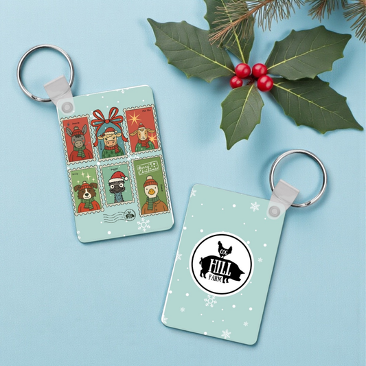 Merry Mail Keychain