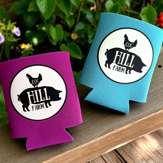 Cog Hill Farm Logo Beverage Koozie