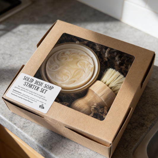 Solid Dish Soap Starter Set