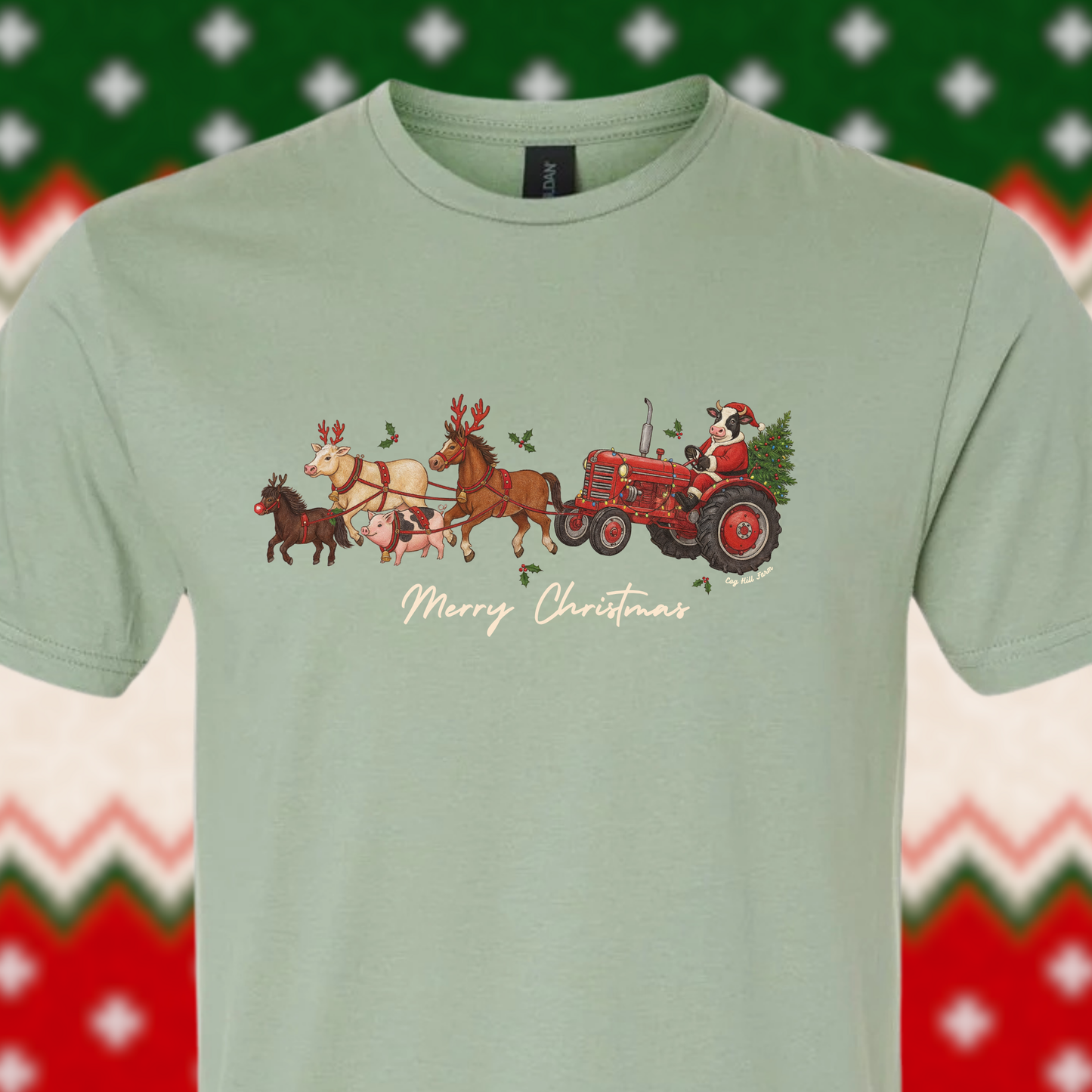 Mooey Christmas Express T-Shirt (Choose Your Color)