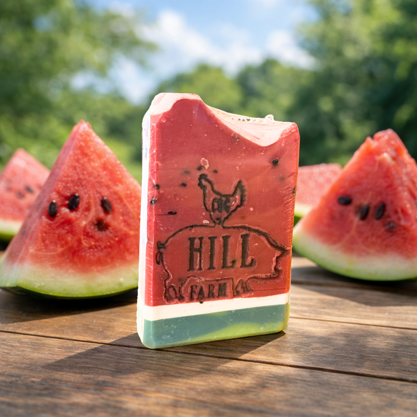Slice of Summer - Watermelon Goat's Milk Soap