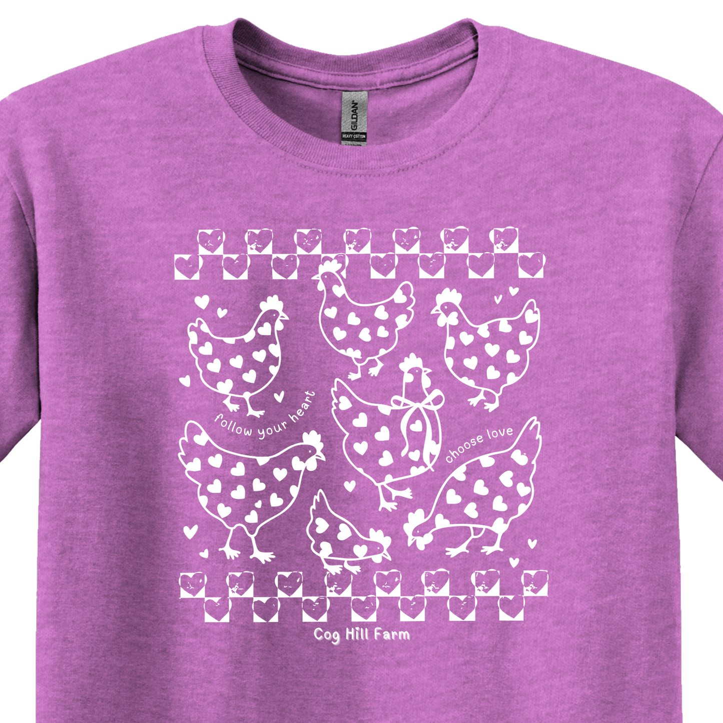 Heartfelt Hens T-Shirt (Choose Your Color)