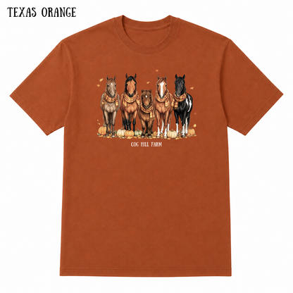 Pumpkin Patch Ponies | T-Shirt (Choose Your Color)