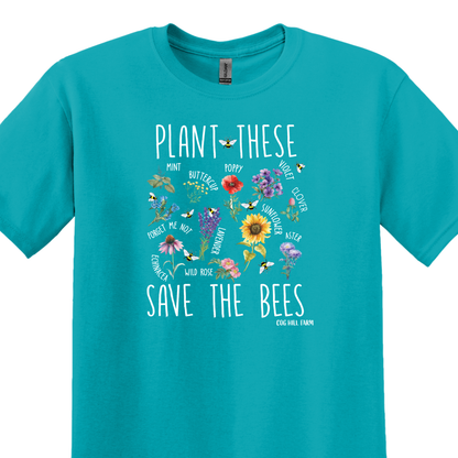 Feed The Bees T-Shirt (Choose Your Color)
