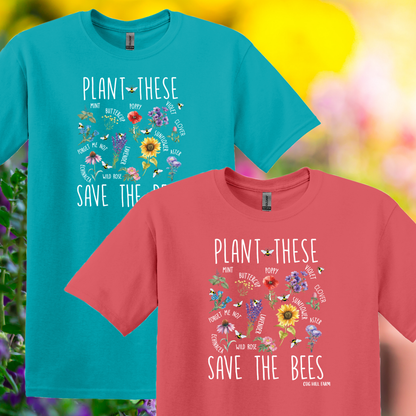 Feed The Bees T-Shirt (Choose Your Color)
