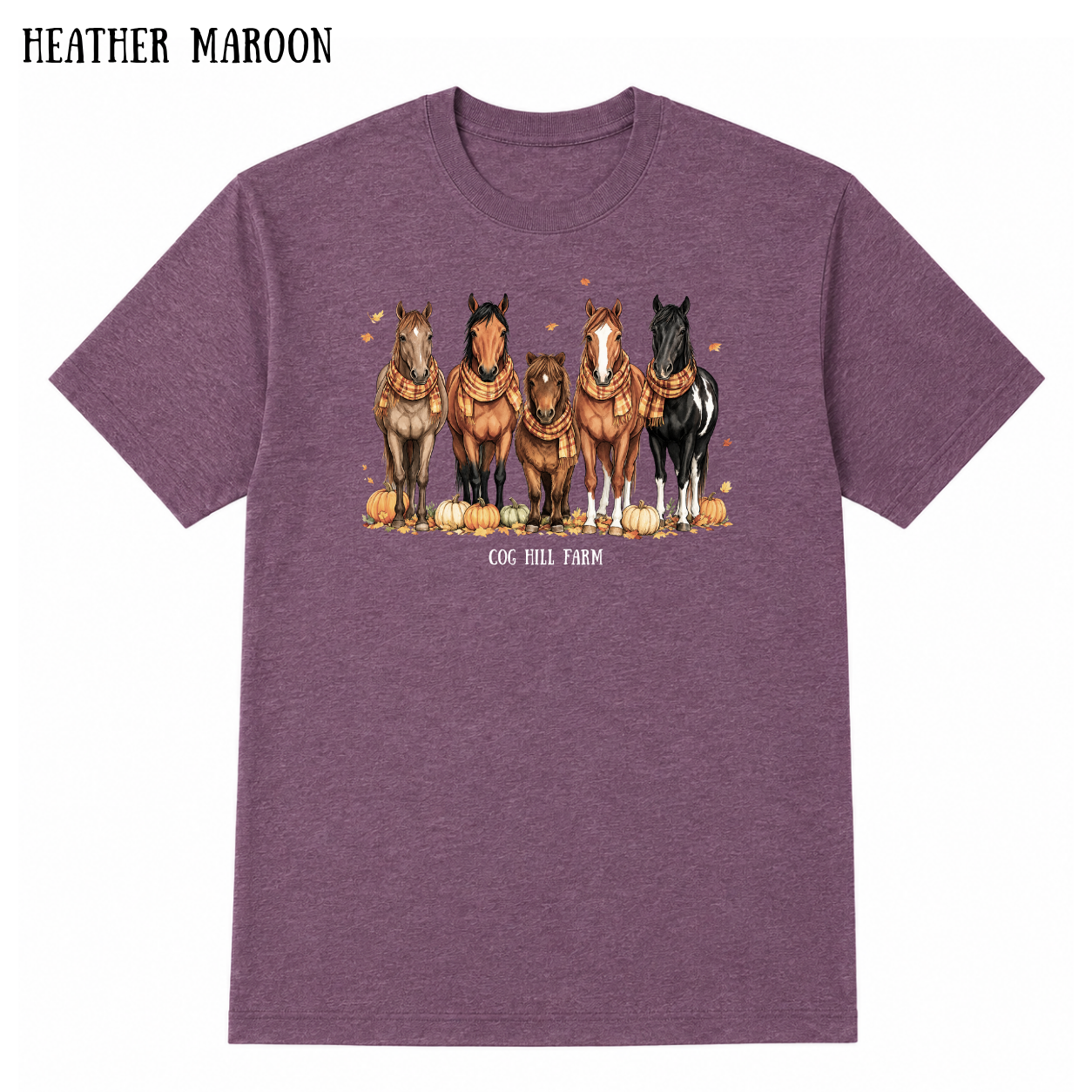 Pumpkin Patch Ponies | T-Shirt (Choose Your Color)