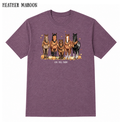 Pumpkin Patch Ponies | T-Shirt (Choose Your Color)