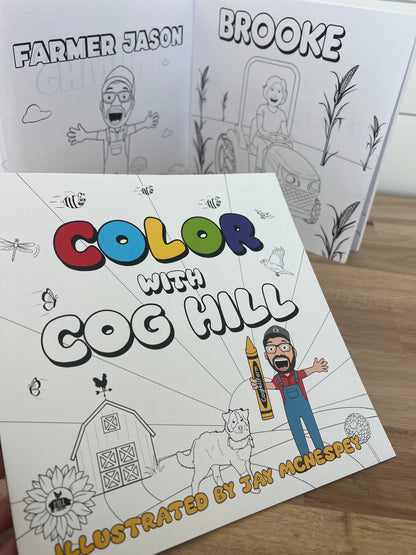 Color with Cog Hill - Coloring & Activity Book