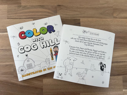 Color with Cog Hill - Coloring & Activity Book