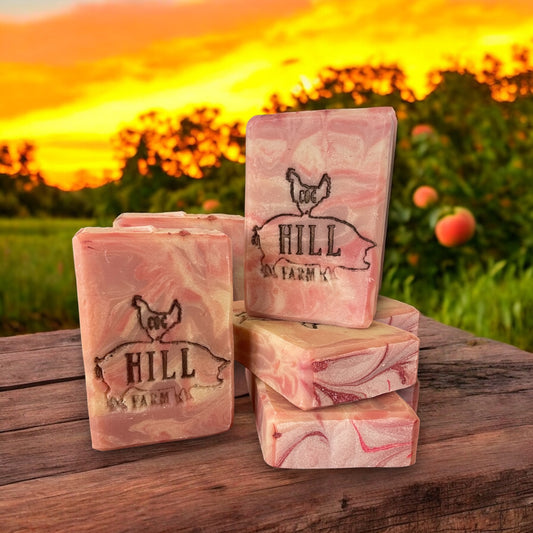 Peaches Approved - Peach Goat's Milk Soap