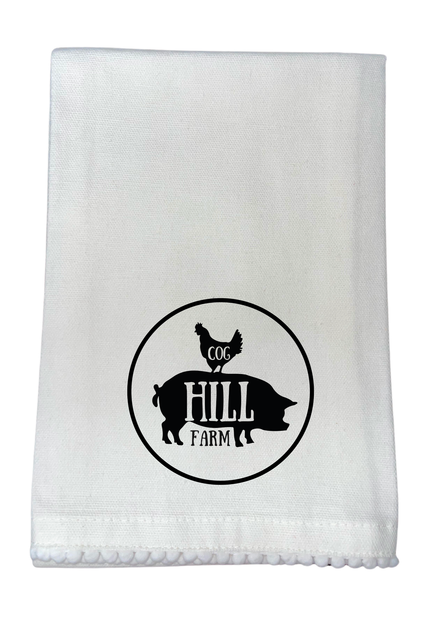 Cog Hill Farm Logo Tea Towel