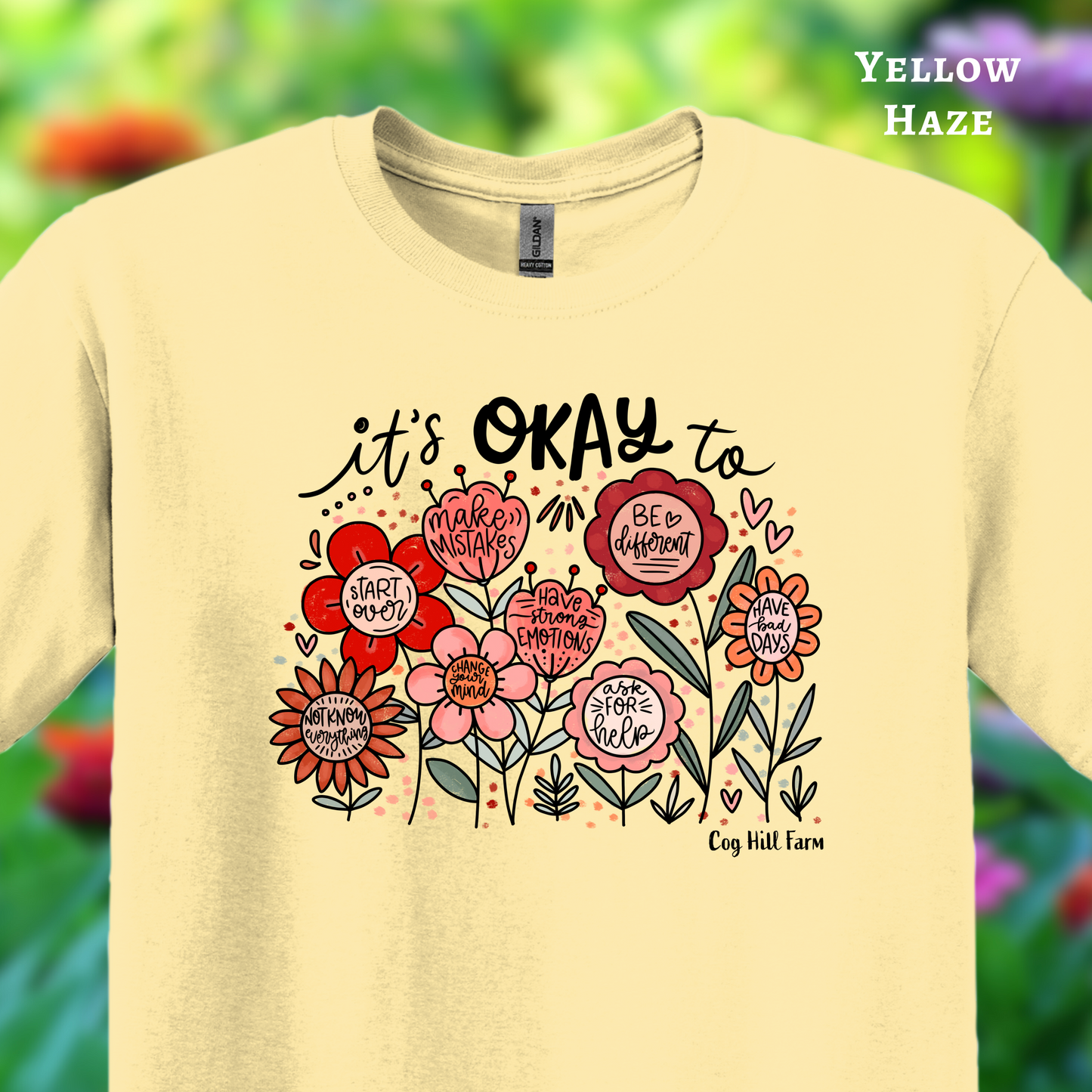 Flourish Freely T-Shirt (Choose Your Color)