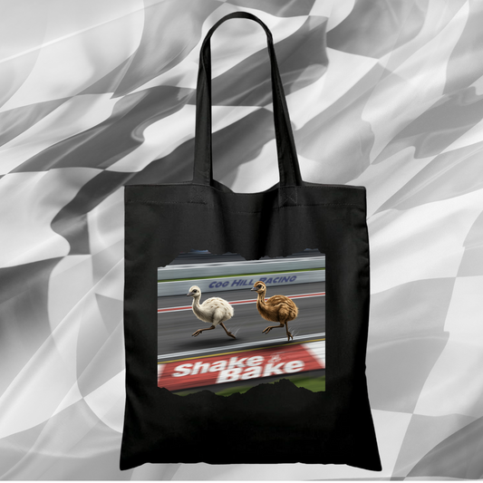 Shake & Bake Emu's Cotton Tote Bag
