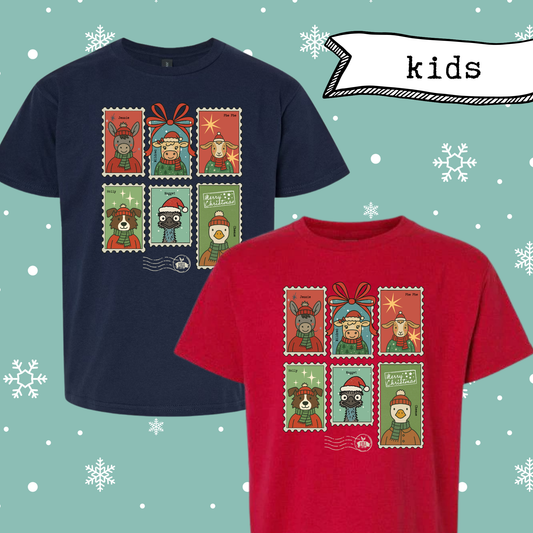 YOUTH Merry Mail T-Shirt (Choose Your Color)