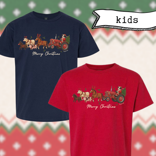 YOUTH Mooey Christmas Express T-Shirt (Choose Your Color)