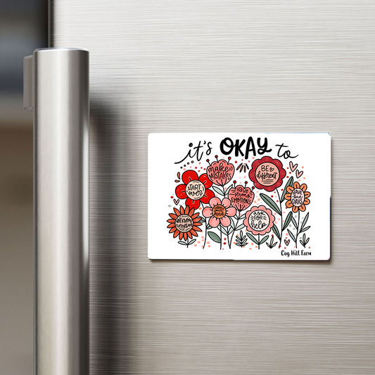 Flourish Freely Magnet