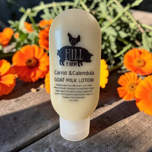 Carrot & Calendula Goat Milk Lotion