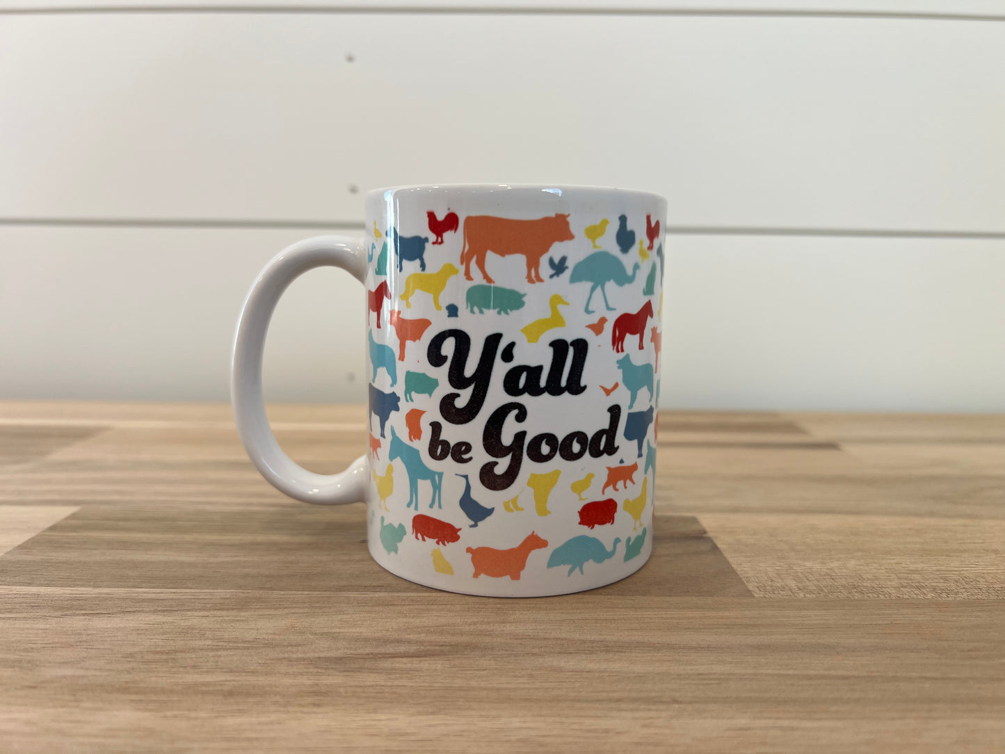 Y'all Be Good Porcelain Mug - 11oz