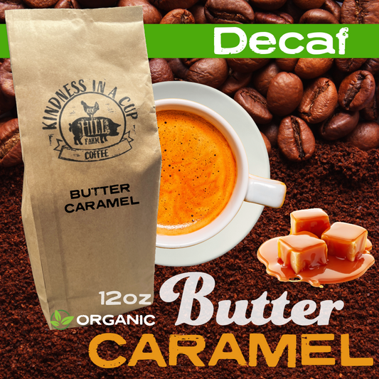 Decaf Butter Caramel Coffee | Cog Hill Coffee