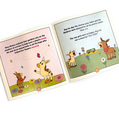 Jesse and Honey's Zinnia Journey | Children's Book