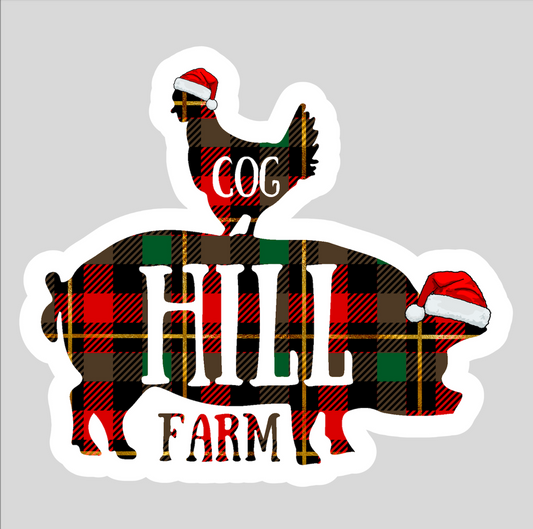 Farmyard Flannel Sticker