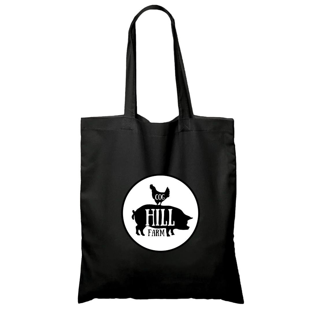 Cog Hill Logo Black Tote