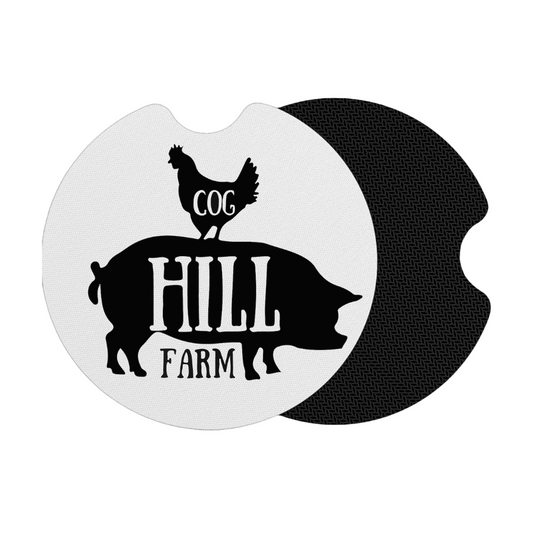 Cog Hill Farm Car Coasters (Set of 2)