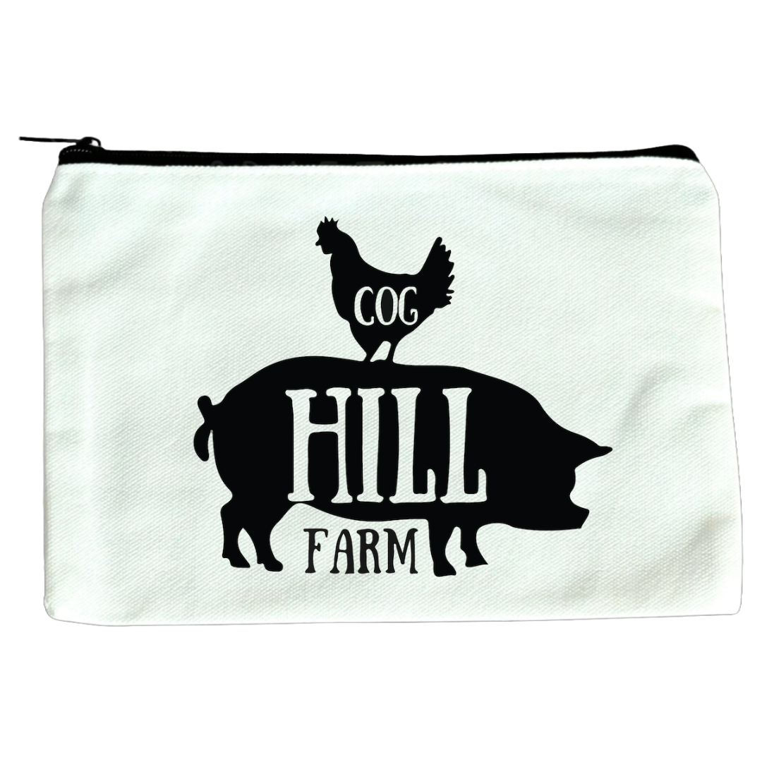 Cog Hill Farm Canvas Zippered Pouch/Bag