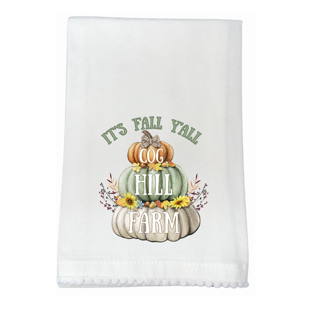 It's Fall Y'all Tea Towel