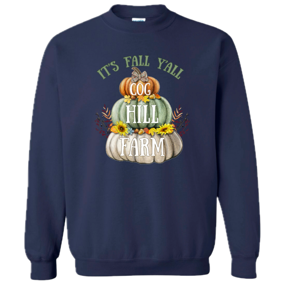 It's Fall Y'all Sweatshirt (Navy)