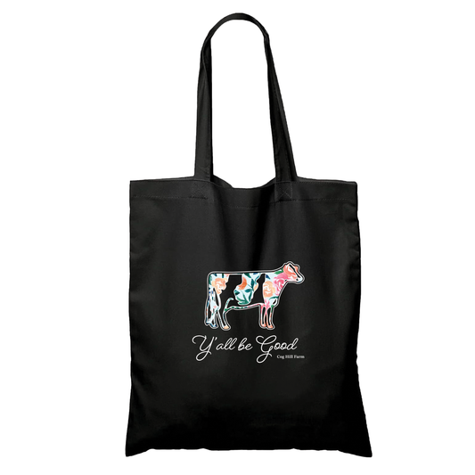 Matilda - Y'all Be Good Black Tote