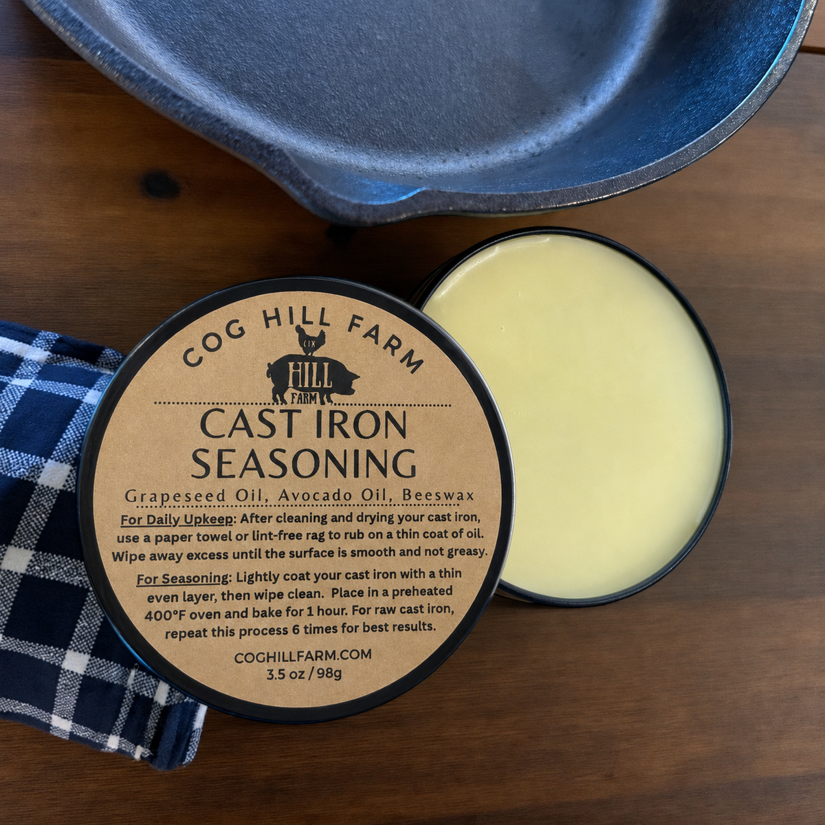Cog Hill Cast Iron Seasoning