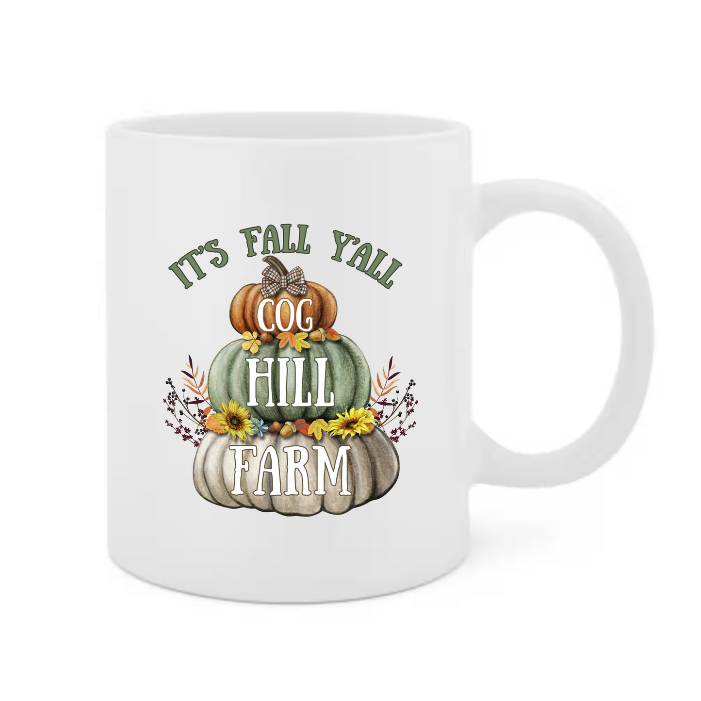 It's Fall Y'all Porcelain Mug - 11oz