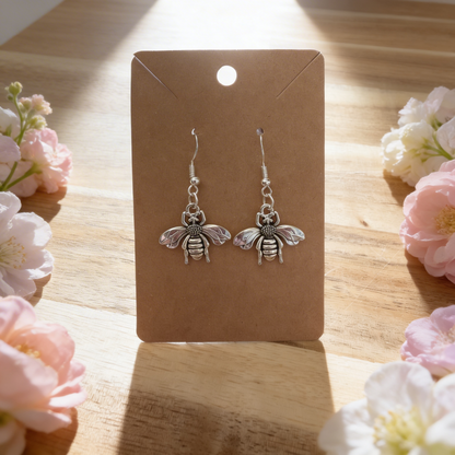 Silver Bee Earrings | Farm Fancy by Brooke