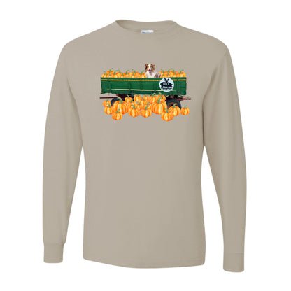 Holly's Pumpkin Patch Long sleeve T-Shirt (Sand)