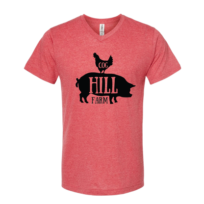 Cog Hill Farm Logo V-Neck Shirt