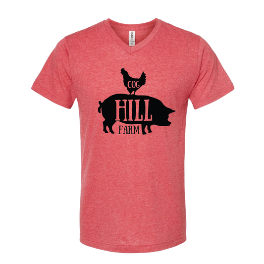 Cog Hill Farm Logo V-Neck Shirt