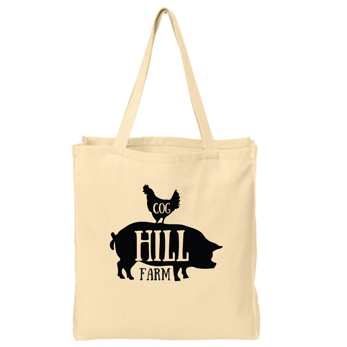 Cog Hill Farm Logo Cotton Tote