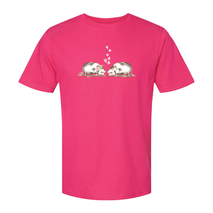 Hogs & Kisses T-Shirt (Choose Your Color)